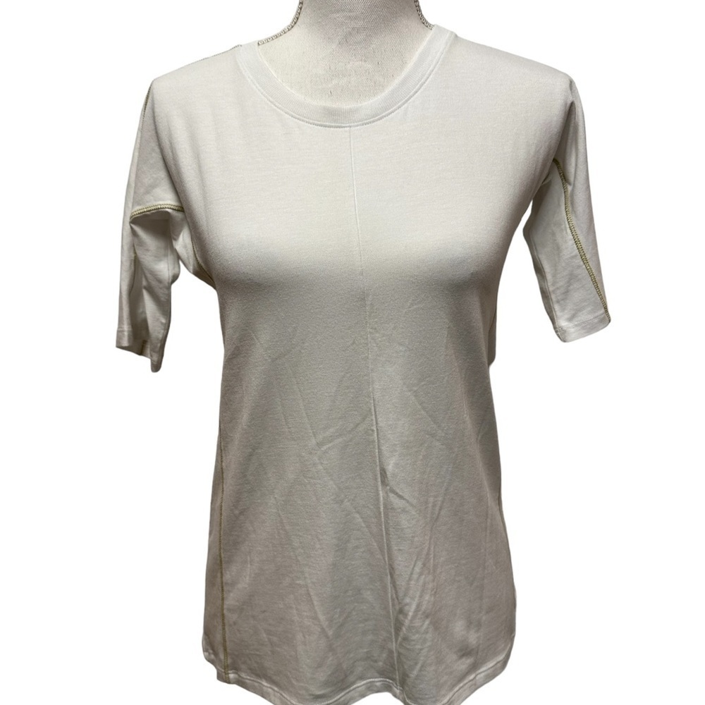 Universal Standard Echo SS Contrast stitch top size 2XS (6-8)